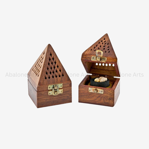 Brûleur d'encens à charbon de bois Temple 5 pouces Bâtons, cônes et brûleurs naturels Export - Product Image 1