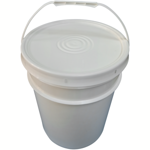 Seaux personnalisés de 7 gallons avec poignées, seau en plastique de qualité alimentaire pour 25 LT, peinture au yaourt, emballage chimique, Logo imprimé, couleur - Product Image 5