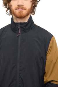 Chaquetas cortavientos de alta calidad para hombre, tallas grandes, transpirables, con diseño de patchwork, para actividades al aire libre, con cierre de cremallera, personalizadas, con rayas. - Product Image 5