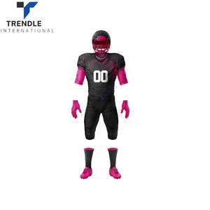 Uniformes de Fútbol Americano de Diseño Personalizado, Ropa de Equipo, Manga Corta, Secado Rápido, Ajuste Holgado, Transpirable y Duradero para Hombres y Mujeres - Product Image 2