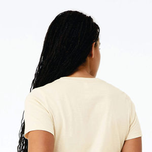 Camisetas cortas de cuello redondo para mujer, venta al por mayor, camisetas informales de moda con estilo de alta calidad, ligeras, duraderas y hechas a medida con servicio OEM - Product Image 6