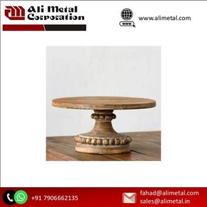 Soporte de pastel de madera moderno más vendido con mango buen precio hogar Hotel utensilios de cocina accesorios para decoración de pasteles - Product Image 4