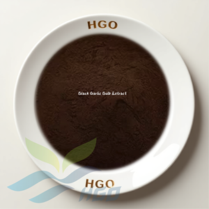Suministro Directo de Fábrica HGO de Extracto de Bulbo de Ajo Negro Natural, Especificación de Grado Alimenticio, Polifenoles 1%-3%, Extracto Estandarizado - Product Image 1