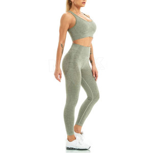 High Manufacture Latest Style Women <b>Yoga</b> <b>Set</b> Solid Color Women <b>Yoga</b> <b>Set</b> New Design Women <b>Yoga</b> <b>Set</b> - Product Image 2