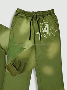 Ensemble Jogging à Capuche Surdimensionné Personnalisé pour Logo Streetwear d'Hiver Flare Tracksuit Vintage 100% Coton Respirant Uni - Product Image 5