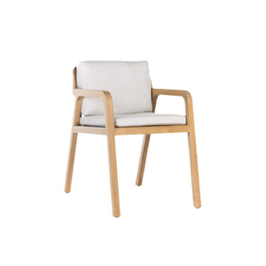 Chaises de salle à manger d'extérieur de luxe en teck pour une utilisation intérieure et extérieure et la décoration de la maison - Product Image 1