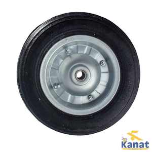 Nouveau pneu de remplacement pour brouette SLT-743 Kanat Large 4.00-8 à roulement à billes, pneumatique, durable, avec jante en acier, robuste, 150 kg - Product Image 5