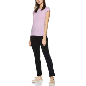 230 grammes de haute qualité 100% coton blanc t-shirt pour femmes OEM Logo imprimé haute qualité quantité minimale de commande 230 grammes 100% coton t-shirt pour femmes - Product Image 4