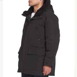 เสื้อแจ็คเก็ตบอมเบอร์ขนาดใหญ่พิเศษสำหรับผู้ชาย ผ้าหนา สไตล์สตรีทแวร์สำหรับฤดูใบไม้ร่วง มีซิป ซับในด้วยผ้าฟลีซ - Product Image 5