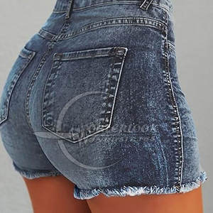 Shorts en jean confortables pour femmes Shorts en jean légers et élégants pour femmes Vente en ligne Shorts en jean pour femmes - Product Image 3