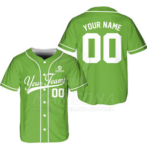Service OEM Vente en ligne Maillot de baseball respirant grande taille personnalisable Design unique Prix bas 100% polyester - Product Image 2
