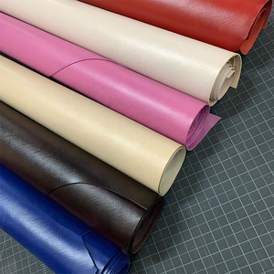 Cuir de vachette Saffiano de luxe pour sacs et portefeuilles haut de gamme, tissu en cuir véritable durable pour le bricolage et la couture - Product Image 4