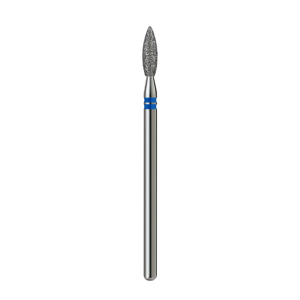 Professional Diamond <b>Nail</b> Bit Sharp Flame 2.5mm Blue Grit for Manicure & Pedicure - Product Image 4