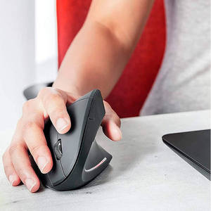 Souris verticale Lenoon, 5 boutons, optique, ergonomique, pour droitier, récepteur USB, pour ordinateur de bureau - Product Image 6