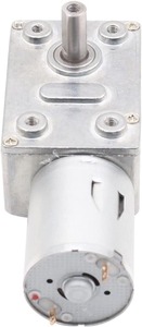 Jgy370 động cơ <span class=keywords><strong>DC</strong></span> 12V 30rpm mengurangi kecepatan động cơ với torsi tinggi Turbo Worm geared - Product Image 3