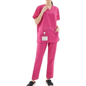 Uniforme Médico para Enfermeras con Bolsillos en Oferta |   Nuevo Conjunto de Uniformes Médicos de Diseño |   Uniforme de Enfermería de Fábrica, Venta al Por Mayor OEM - Product Image 2