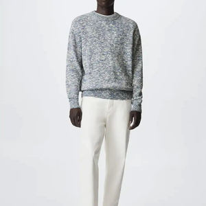 Sweat-shirt à manches longues en coton 100% pour hommes, hiver, meilleure vente en gros d'usine, quantité minimale de commande bas meilleur prix - Product Image 3