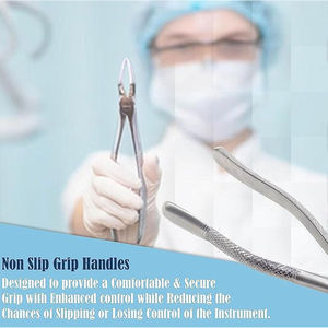 Fórceps de Extracción Dental Manual de Alta Calidad para Molares Superiores Derechos, Certificado CE, Ergonómico - Product Image 3