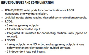 Exportateur mondial vendant un limiteur de charge numérique LCD3 4 VDC pour cellules de pesage - Transmetteur de poids pour systèmes de levage à bon prix - Product Image 5
