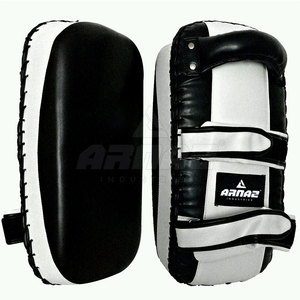 OEM Muay Thai Kick Boxing Protector Rembourrage lourd Thai Pads Taekwondo Formation Kick Thai Pads - Product Image 1