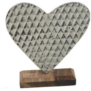 Ornements artisanaux en métal en forme de coeur en cuivre antique pour la décoration de mariage de Noël Matériau de bonne qualité utilisé dans le métal - Product Image 6