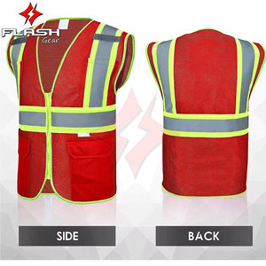 Veste de sécurité réfléchissante imperméable de qualité supérieure pour hommes, nouvelle arrivée en gros, conforme à la norme ANSI de classe 1, pratique pour les voyages, professionnelle - Product Image 3