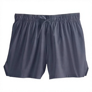 High Quality Vintage Sporty Mens Gym Running Shorts Compression Quick Dry Breathable <b>Elastic</b> Waist Spandex Cotton - Product Image 1