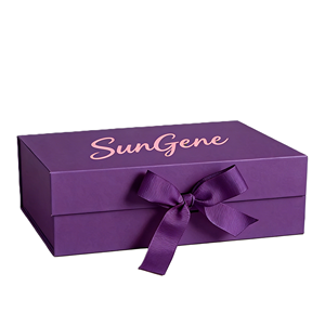 Boîte cadeau de parfum personnalisée avec emballage de parfum de luxe, matériaux recyclés, revêtement UV et gaufrage en feuille d'or - Product Image 3