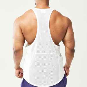 Débardeur pour homme de haute qualité 100% coton et polyester Respirant Tricoté Vêtement de sport avec taille plus Grande Vente en promotion - Product Image 2