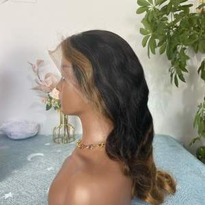 Hot Sale <b>Wig</b> Human Hair Vendors Transparent Swiss Lace <b>Wave</b> <b>Wig</b> Raw Virgin Cuticle Aligned Hair Frontal Closure <b>Wig</b> - Product Image 1