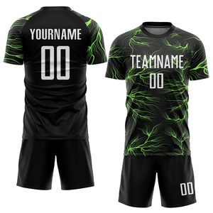 Uniforme de fútbol sublimado completo para hombres y mujeres Impresión de logotipo Ropa de equipo juvenil Nombre impreso Número Conjuntos de uniformes de fútbol - Product Image 3