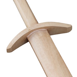 Spada di legno di faggio del XII secolo pratica Anime e spade di legno ispirate al gioco accessori Cosplay alla rinfusa | OEM armi Fantasy.