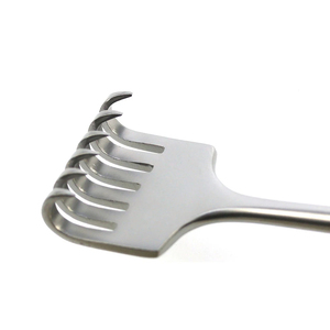 Retractor de rastrillo Volkman, puntas afiladas, hoja de acero inoxidable, instrumento quirúrgico de mano de 21cm, Retractor de rastrillo Volkman de alta calidad - Product Image 3