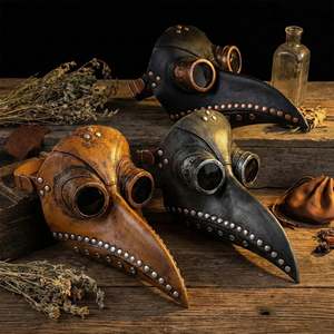 Máscara <span class=keywords><strong>de</strong></span> Látex <span class=keywords><strong>de</strong></span> Doctor Steampunk para Halloween, Accesorio Divertido para Fiestas - Product Image 2
