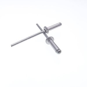 Rivets aveugles à extrémité ouverte en aluminium à tête ronde - Product Image 1