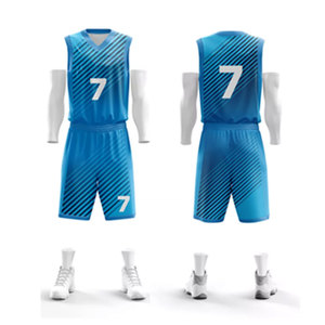 Maillot d'équipe de basket-ball unisexe de haute qualité, ensembles à séchage rapide respirants dans le dernier service OEM de style disponible - Product Image 2