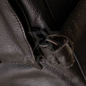 Custom Made Men's <b>Slim</b> Fit Cow Hide Leather <b>Vest</b> Fashionable Casual Winter Outer Wear Breathable Made in Pakistan - Product Image 5