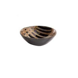Bol de service de haute qualité pour la cuisine Design élégant bol en corne de vache naturelle avec vernis brillant à prix raisonnable - Product Image 1