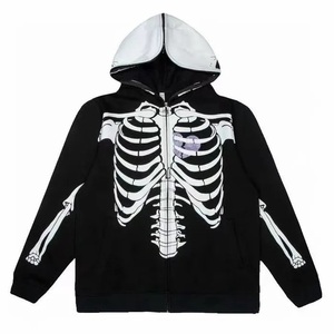 Sudadera con Capucha Completa de Forro Polar Ecológico para Hombre, Nueva Colección 2023, Venta al por Mayor, Alta Calidad, Personalizable, de Algodón y Poliéster - Product Image 6