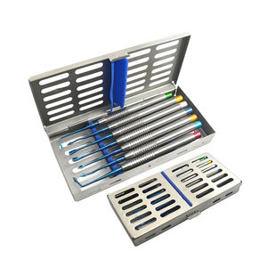 Kit d'Élévateurs Radiculaires Manuels en Acier Inoxydable de Qualité Supérieure pour Utilisation Professionnelle en Implantologie Dentaire - Product Image 5