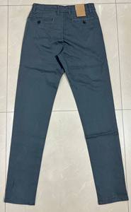 Pantalones Casuales de Sarga para Hombre, Nueva Llegada, Alta Calidad, Venta al Por Mayor, Ecológicos, Transpirables, Corte Regular, Sarga de Algodón Lavada - Product Image 4
