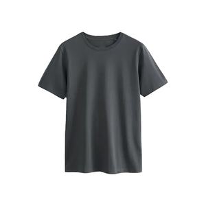 Camiseta de Algodón Lisa para Hombre, Manga Corta, Cuello Redondo, Camisetas 100% Algodón, Impresión Personalizada de Alta Calidad - Product Image 4