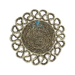 Haute bonne qualité Jute jonc de mer plaque ronde décor Table napperon écologique Durable meubles décoration - Product Image 1
