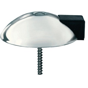 Protector de Puerta de Aluminio para Suelo, 70 mm de Altura, 20 mm de Grosor, Color Natural, Montaje con Espiga F1, FSB - Product Image 1