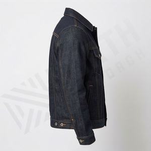 Chaqueta Vaquera de Primavera para Mujer, Talla Grande, Estilo Casual Holgado, Transpirable, Tejida, Cómoda, Elegante, a la Moda, Color Personalizado - Product Image 3