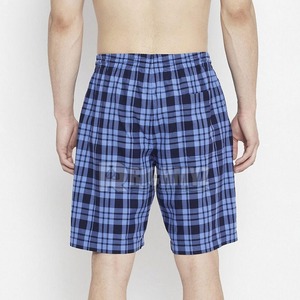 Shorts pour hommes en tissu flanelle décontracté, taille élastique, coupe régulière américaine, vente en gros, shorts sur mesure, taille plus, 280 GSM - Product Image 5