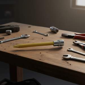 Llave de vaso hexagonal larga Hazet de 3/8'' con cabeza esférica cuadrada, producto premium - Product Image 3