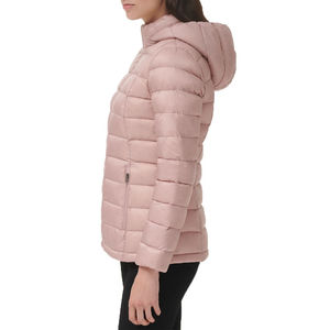 Diseño personalizado de las mujeres Puffer chaqueta OEM al por mayor elegante abrigo de invierno de alta calidad cálida chaqueta acolchada - Product Image 2