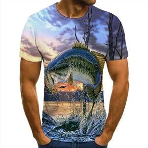 T-shirt pour homme à col rond, imprimé 3D, motif camouflage, animaux, cailles, été, décontracté, manches courtes, surdimensionné, tendance, vêtements pour homme - Product Image 1