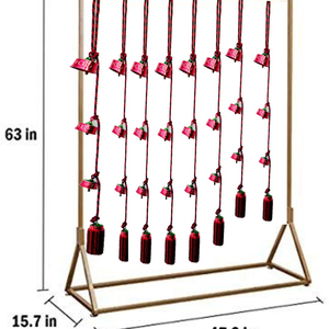 Mandap de mariage Simple sensationnel/Mandap de mariage dernier design/Mandap de Bollywood Royal avec décoration de banquet de cloche suspendue - Product Image 1